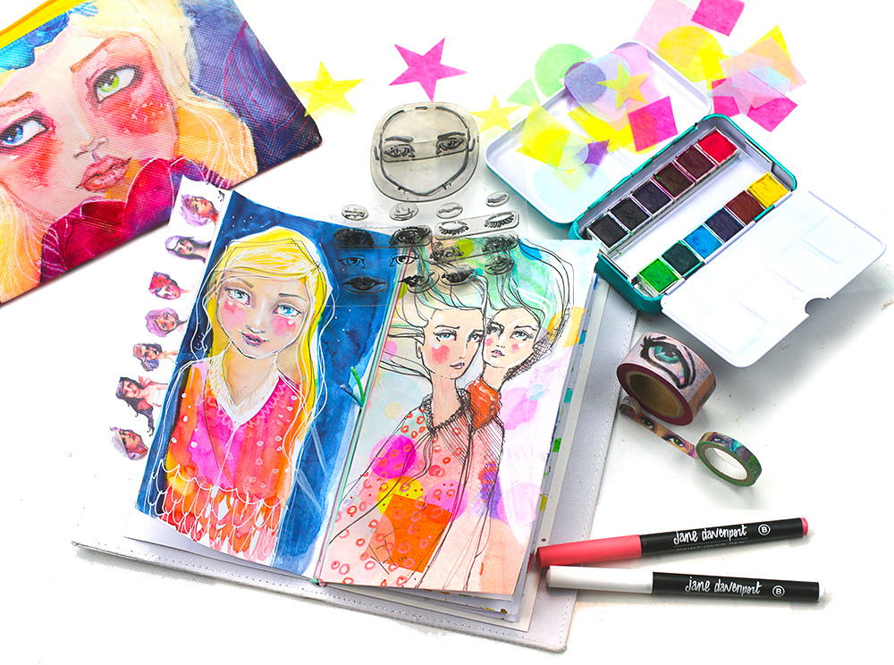 Artist Watercolour | Brights Palette | cool mixing colours & vivid brights