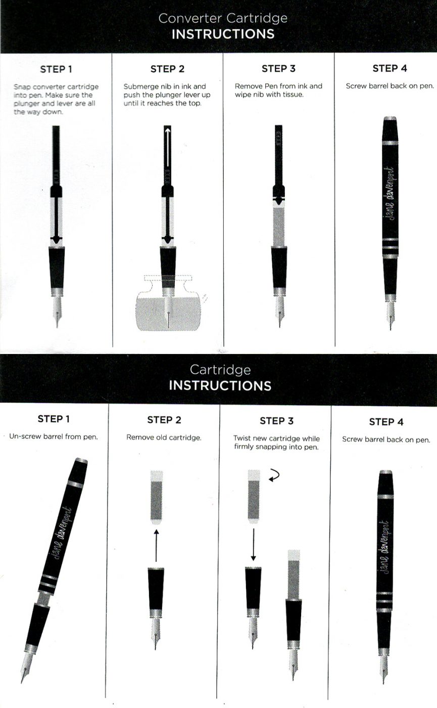 How to refill your fountain pen