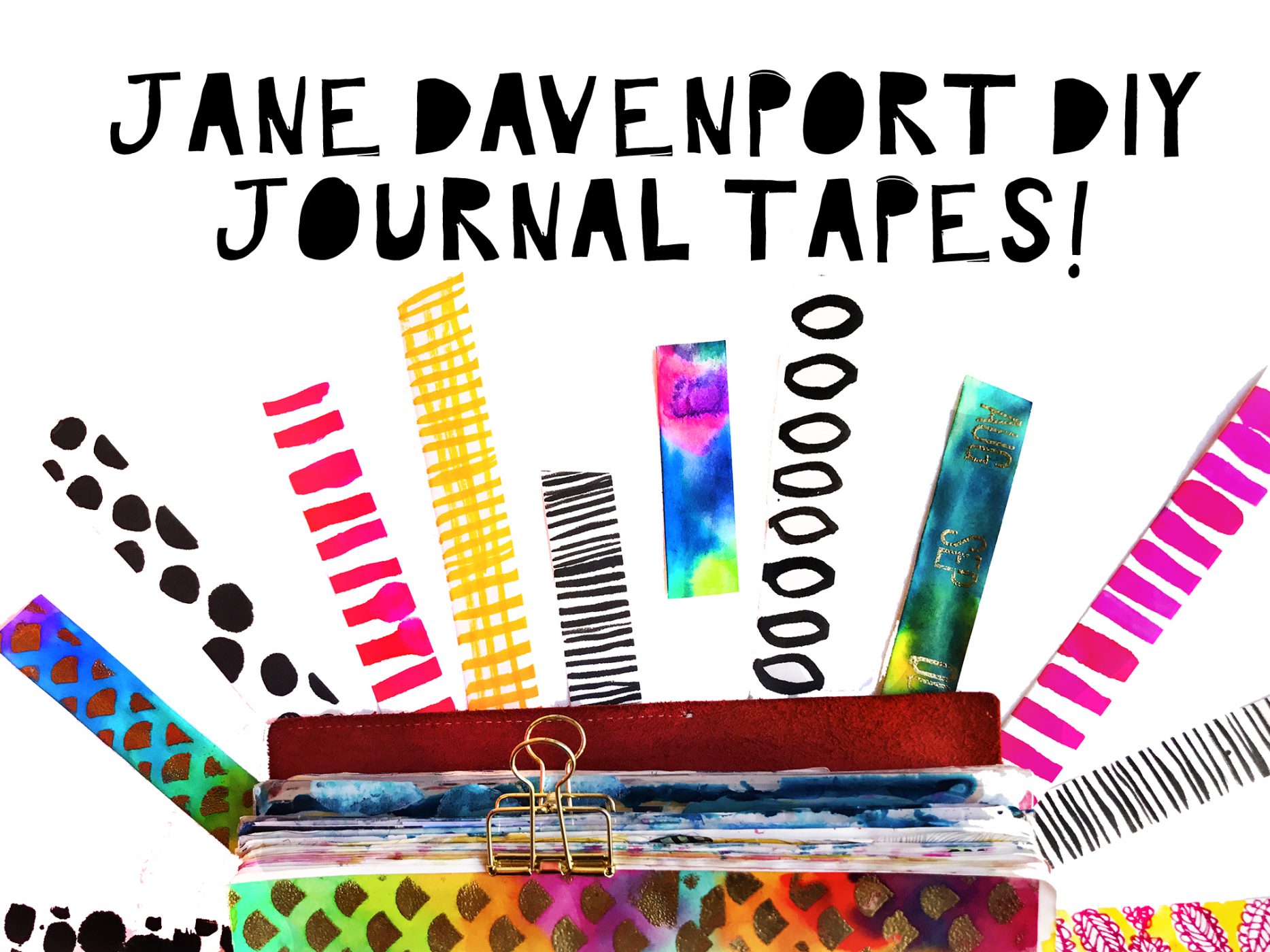 DIY Journal Tapes! Journal Fodder Creating!
