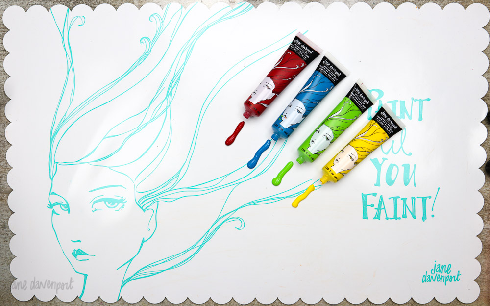 JDMM NEW Splat Mat Jane Davenport