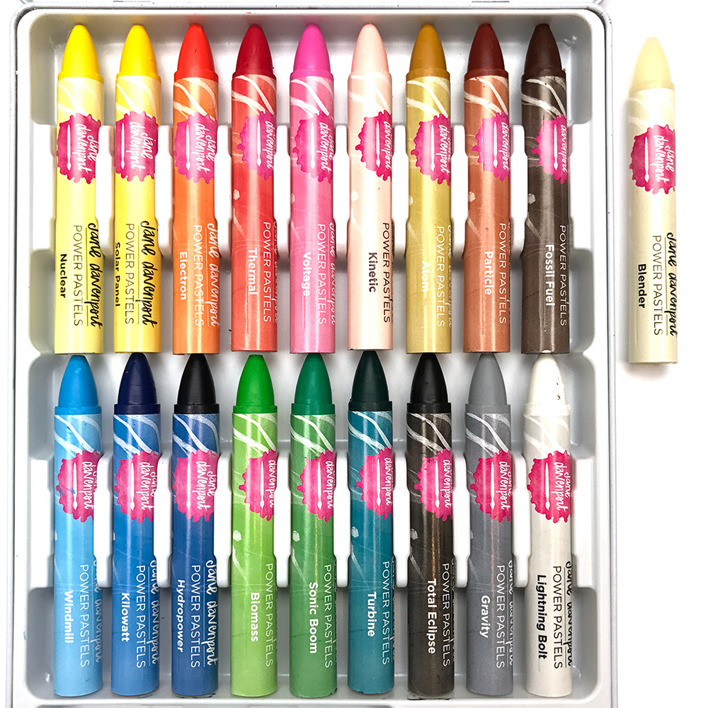 Power Pastels, The Artist version of the crayons you loved as a child!