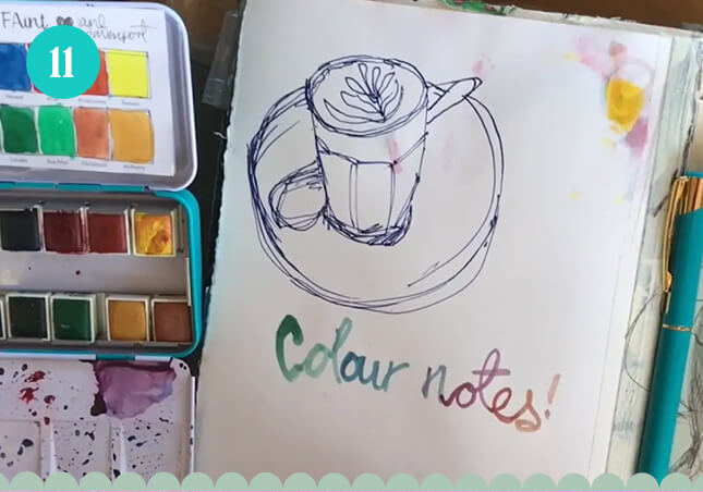 Sketchercise: Colour Notes
