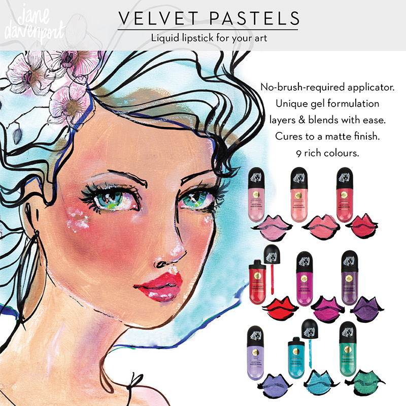Velvet Pastels | Gel pastel paint