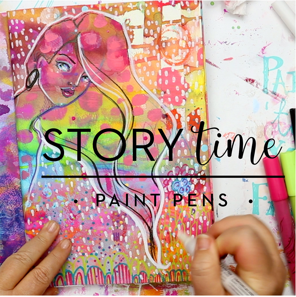 Inkspiration Calender 6: StoryTime paint pens!