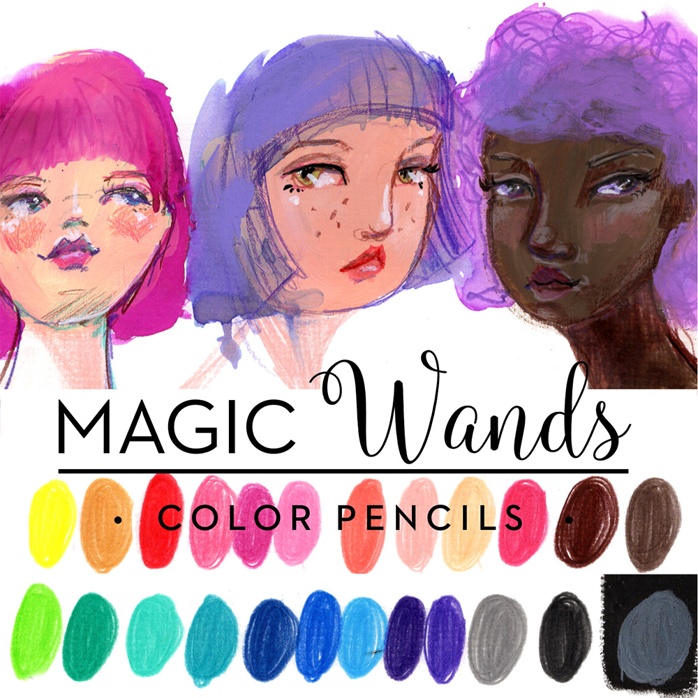 Why do I call my colour pencils Magic Wands?