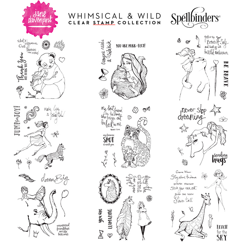Spellbinders: Jane Davenport Whimsical And Wild – My Love For Paper