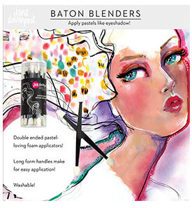 Baton Blenders foam applicators