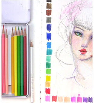 Colored Pencils Magic Wands