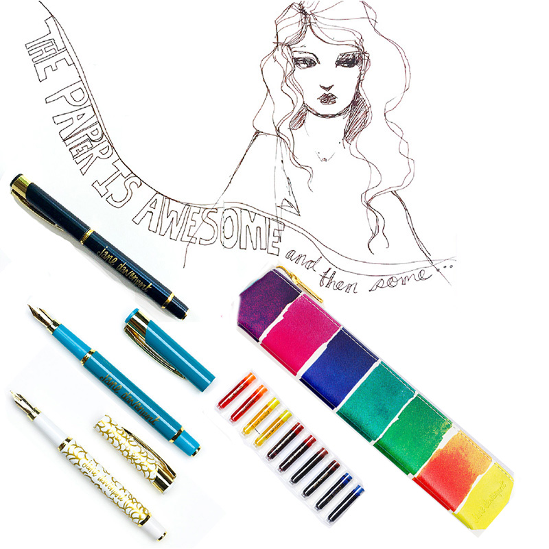 INKredible Fountain Pen Bundle!, Scribble & sketch with passion!