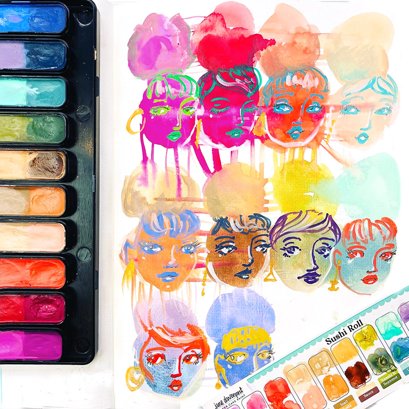 LayerCake Paint Collection | All seven palettes!