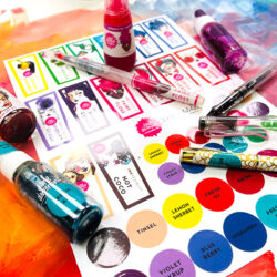 Jane Davenport Art Supplies Labels | organise your stash!