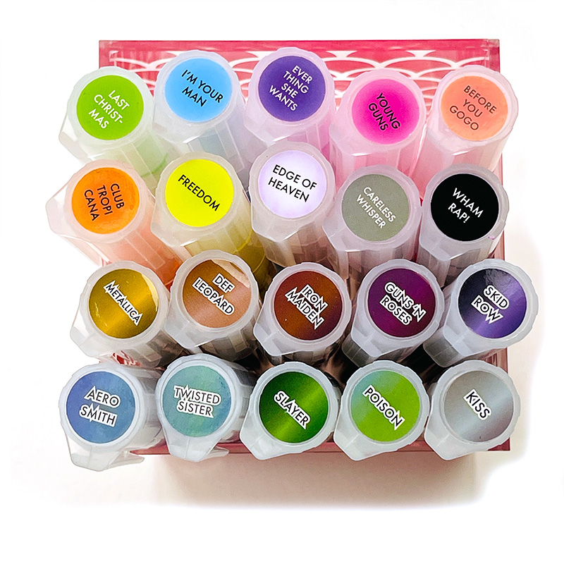 Wham Glam' Fine Musical Markers, 20 neon & metallic paint pens!