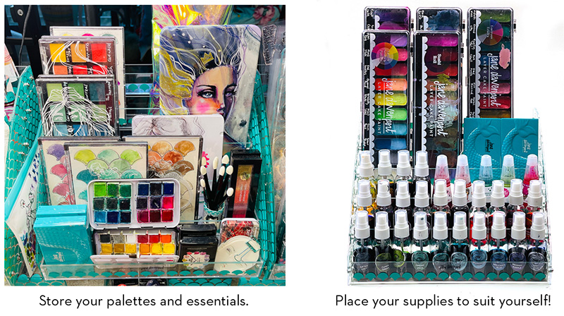 Jane Davenport Art Supplies Labels, organise your stash!