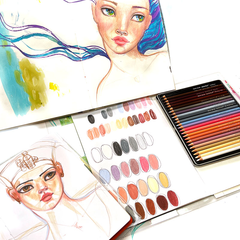 Whimsical Girls Bundle | A fabulous place to start your art journaling!