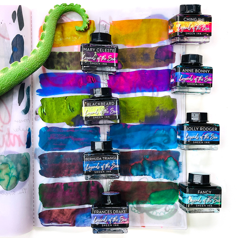 Acrylic Ink Set: Game of Inks, Accessories