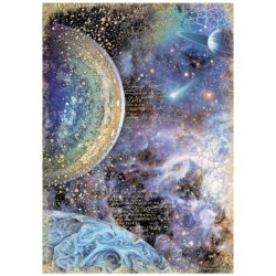 Rice Paper Designs, Celestial & Art Supplies theme