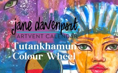 Artvent 1: Tutankhamun Colour Wheel LayerCake!