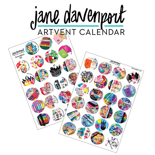 Artvent Calendar 22- Celebrate the year in Art Supplies with me!