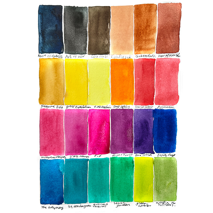 Jane Davenport watercolours review, lightfastness, pigment info and handy  links! - Moongirl Art