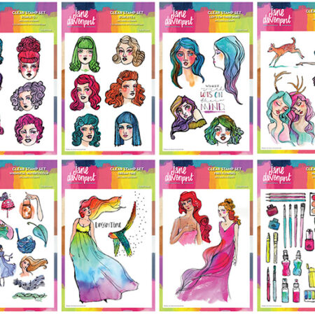 BLACK FRIDAY!  ‘Faces! Faces! Faces! Stamp & Stencil Bundle!