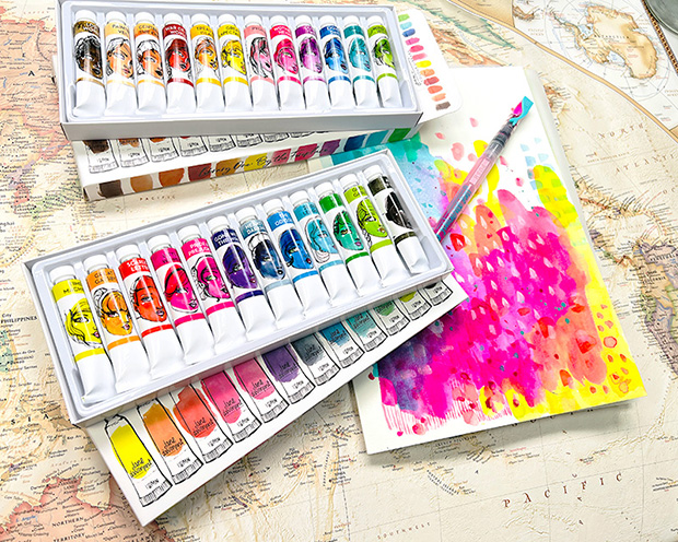 Jane Davenport watercolours review, lightfastness, pigment info and handy  links! - Moongirl Art