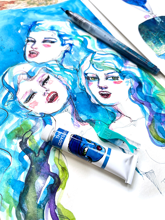 Jane Davenport watercolours review, lightfastness, pigment info and handy  links! - Moongirl Art