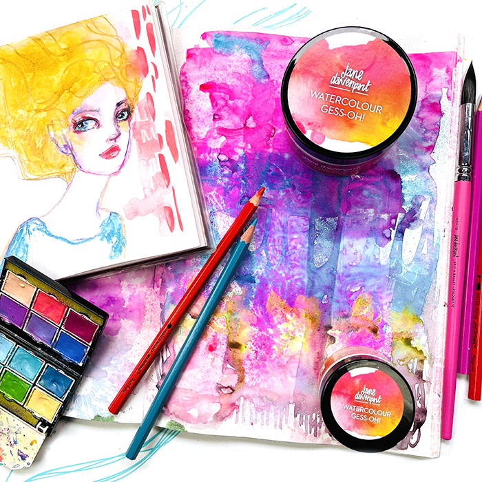 Iridescent Whimsical Watercolour, Halcyon Days Palette