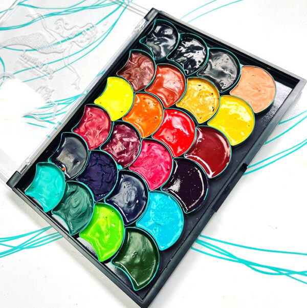 Pantastic Mermaid Scale Magnetic Palette x 24