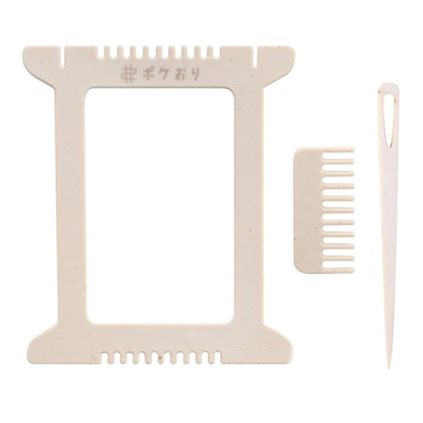 Pokeori Mini Weaving Kit - Light Pink – Brooklyn Haberdashery