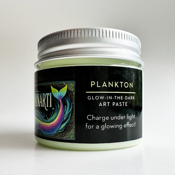 Illuminarty Glow-In-The-Dark Art Paste | Plankton Green - Image 2