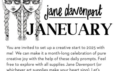 Jane-uary 2025! Get the year off to a creative, mindful start!