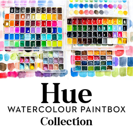 HUE Paintbox Collection | 156 soul-igniting watercolours!