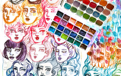 SuperStar watercolour!