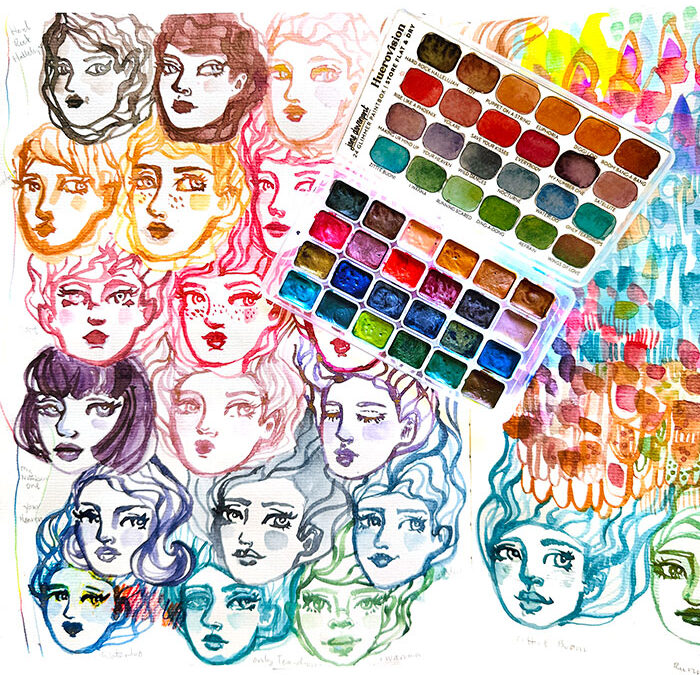 SuperStar watercolour!