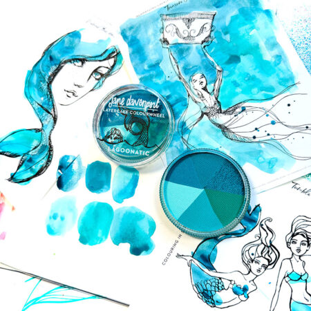 Lagoonatic  Layercake 'ColourWheel' |  THE palette of turquoises!