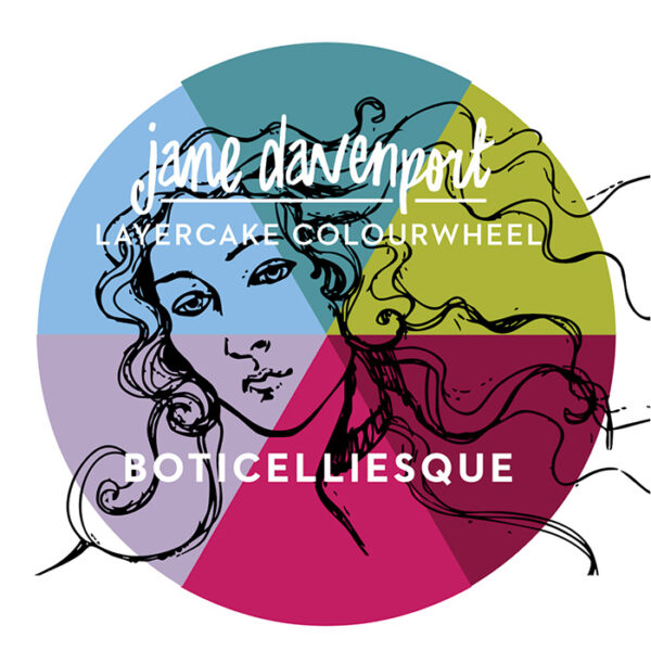 Botticelli-esque Colour Wheel  |  A Renaissance in Layercake Paint