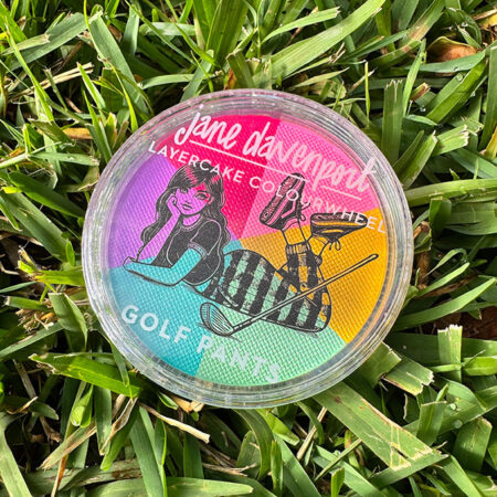 Golf Pants Colour Wheel  |  Vibrant 80's Pastels Layercake Paint