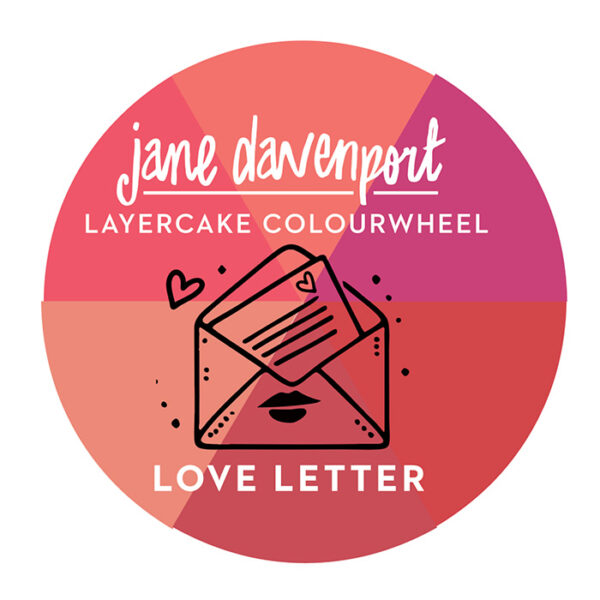Love Letter Colour Wheel  | Kiss and tell in Layercake Paint!