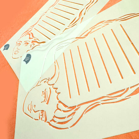 Botticelliesque Frames Stencils
