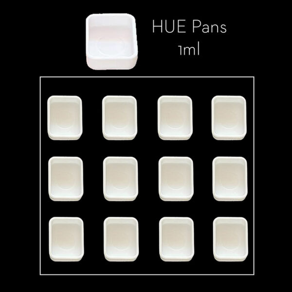 HUE 1ml Pans x 12 | Build custom Palettes