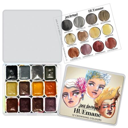 HUEmane Paintbox | 12 Crowning Glory Colours