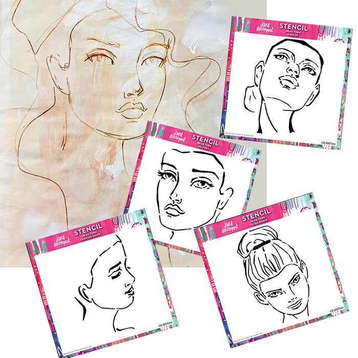 Head Turner Stencil Bundle